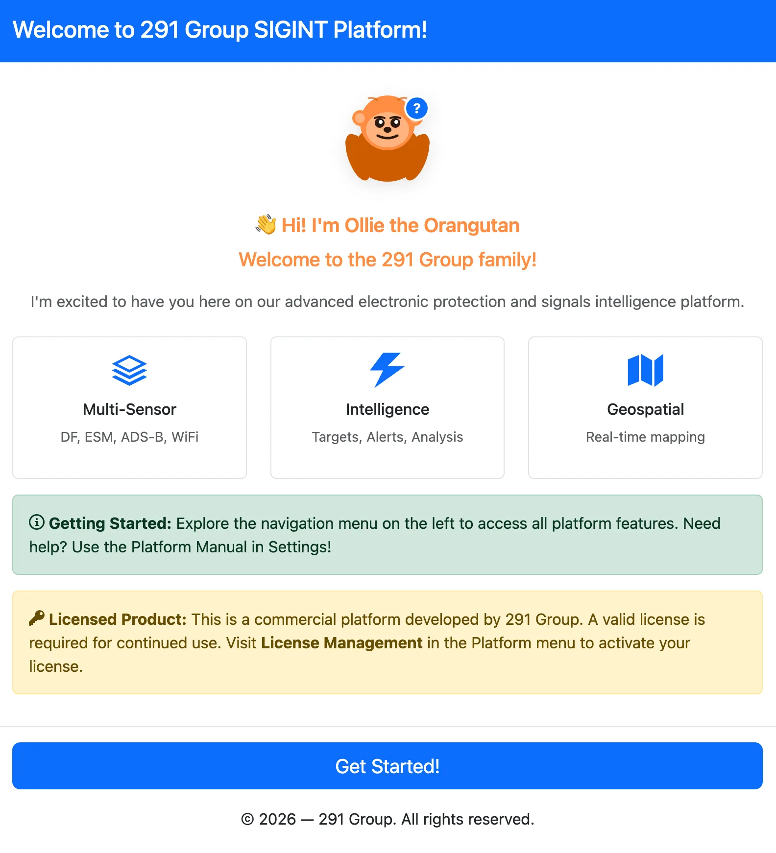 Welcome to 291 EP Platform